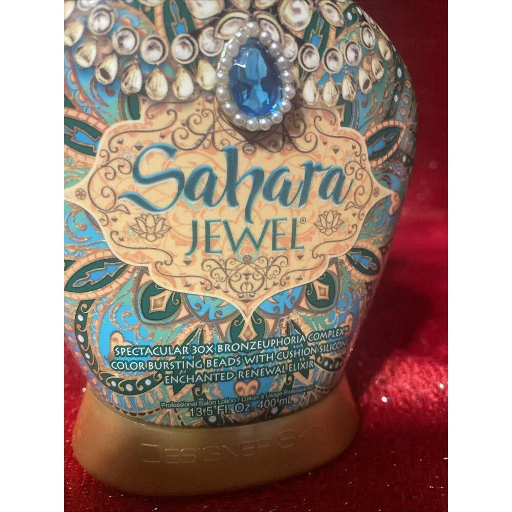 Designer Skin Sahara Jewel Bronzer Tanning Lotion 13.5 oz Salon Formula